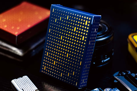 MOS playing cards marked 52 wonders Deallez Blue