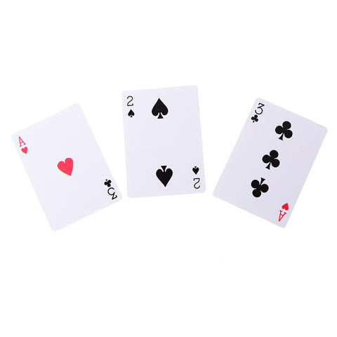 3 Cards Monte Magic Trick - 52 Wonders Playing Cards Spielkarten Bicycle Fontaine Anyone Orbit Butterfly
