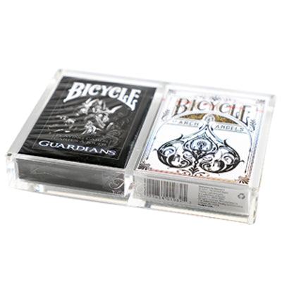 Crystal Case - 2 Decks - 52 Wonders Playing Cards Spielkarten Bicycle Fontaine Anyone Orbit Butterfly