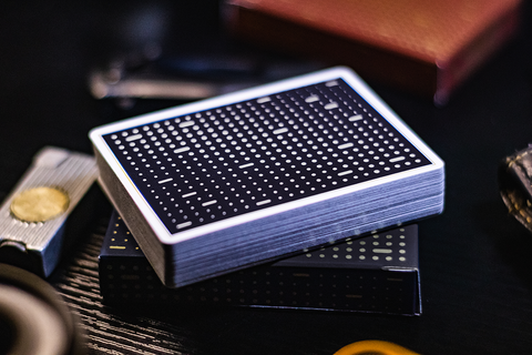 MOS playing cards marked 52 wonders Deallez Black