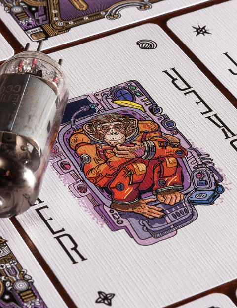 Vacuum Tube Space Playing Cards 52 Wonders