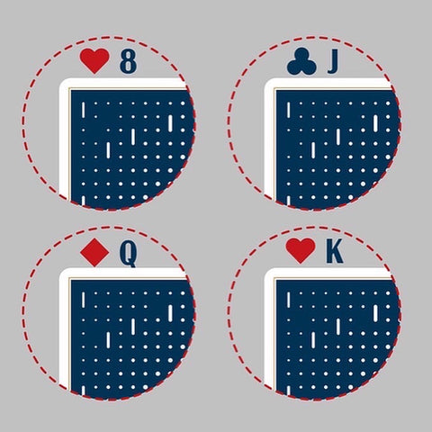 MOS playing cards marked 52 wonders Deallez Marking
